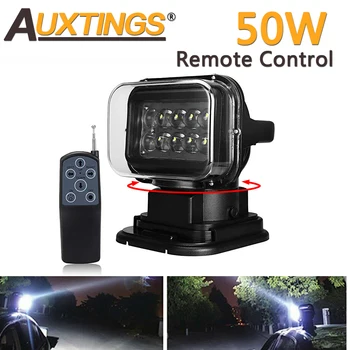 Auxtings 360 ° rotation 50W LED Work Light Remote Control Search LED Light Magnetic Wireless 12V 24V For Off-road Trucks Car SUV
Auxtings 360 ° rotation 50W LED Work Light Remote Control Search LED Light Magnetic Wireless 12V 24V For Off-road Trucks Car SUV