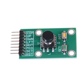 5D Rocker Joystick Independent Keyboard for Arduino Joystick Module Five Direction Navigation Button Module for MCU AVR Game
5D Rocker Joystick Independent Keyboard for Arduino Joystick Module Five Direction Navigation Button Module for MCU AVR Game