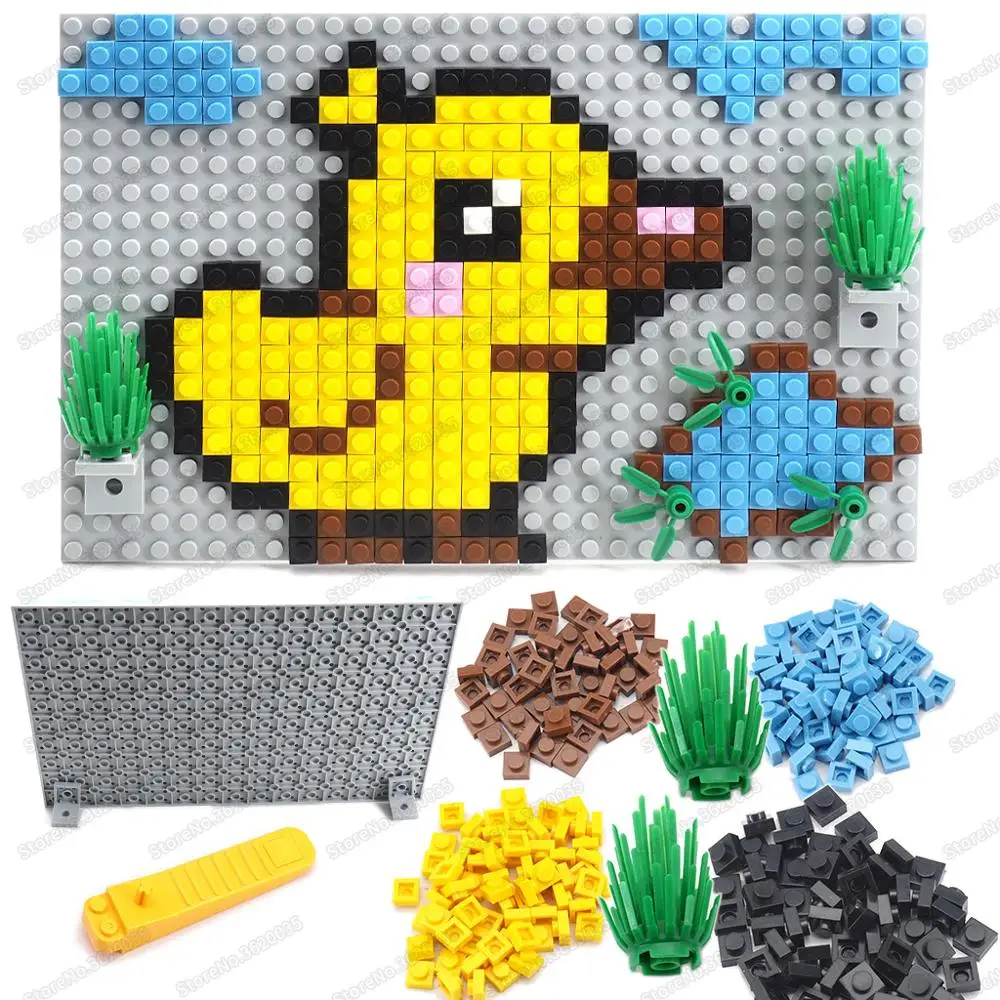 Puzzle Building Block Suburbs Assembling Pixel Painting Pet Yellow Duck Place Shelf Scenes Model Family Child Christmas Gift Toy
Puzzle Building Block Suburbs Assembling Pixel Painting Pet Yellow Duck Place Shelf Scenes Model Family Child Christmas Gift Toy