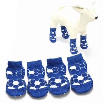 4Pcs Warm Puppy Dog Shoes Soft Pet Knits Socks Cute Cartoon Anti Slip Skid Socks For Small Dogs Breathable Pet Products Blue
4Pcs Warm Puppy Dog Shoes Soft Pet Knits Socks Cute Cartoon Anti Slip Skid Socks For Small Dogs Breathable Pet Products Blue