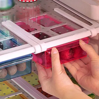 Refrigerator Fresh-keeping Partition Layer Multi-purpose Storage Rack Drawer Storage Box Plastic Storage Box·
Refrigerator Fresh-keeping Partition Layer Multi-purpose Storage Rack Drawer Storage Box Plastic Storage Box·