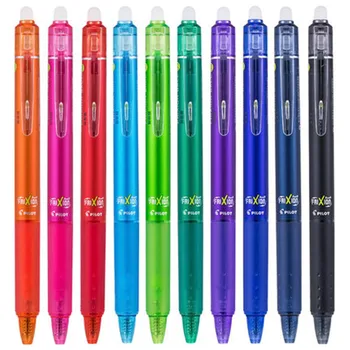 Original Pilot FriXion Clicker Ball Knock 0.5mm Erasable Gel Pens Fine Point Black Blue Red LFBK-23F-B (Japan Import)
Original Pilot FriXion Clicker Ball Knock 0.5mm Erasable Gel Pens Fine Point Black Blue Red LFBK-23F-B (Japan Import)