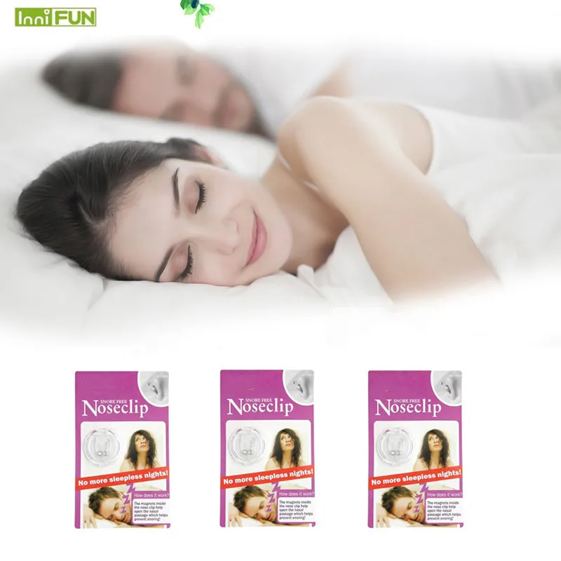 3Pcs Anti Snoring Device Magnetic Nose Clip Silicone Snore Stoper Sleep Noise Guard with Case
3Pcs Anti Snoring Device Magnetic Nose Clip Silicone Snore Stoper Sleep Noise Guard with Case