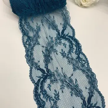 3y/lot Width 19cm Blue ink stretch elastic lace trim handcrafts decor lingerie lace trim DIY material garment accessory fabric
3y/lot Width 19cm Blue ink stretch elastic lace trim handcrafts decor lingerie lace trim DIY material garment accessory fabric
