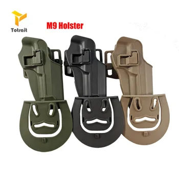 Right Hand Military M9 92 96 Pistol Waist Holster Tactical Hunting Airsoft Gun Right Hand Belt Pistol Holster black/Green/Tan
Right Hand Military M9 92 96 Pistol Waist Holster Tactical Hunting Airsoft Gun Right Hand Belt Pistol Holster black/Green/Tan
