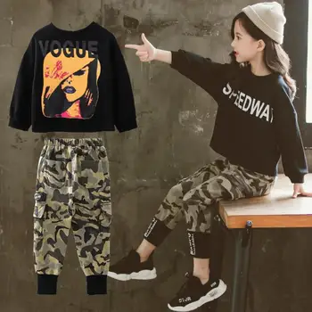 Girls set autumn 2019 new children spring and autumn suit big children fashion casual sports two-piece set 3-12 years
Girls set autumn 2019 new children spring and autumn suit big children fashion casual sports two-piece set 3-12 years
