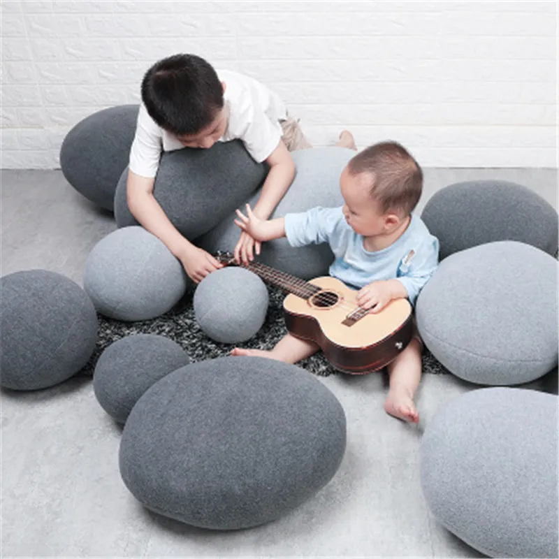 6pcs/1set cobble stone cushion Stone pillow holds for leaning on to sit pier lazy person sofa household to decorate decoration
6pcs/1set cobble stone cushion Stone pillow holds for leaning on to sit pier lazy person sofa household to decorate decoration