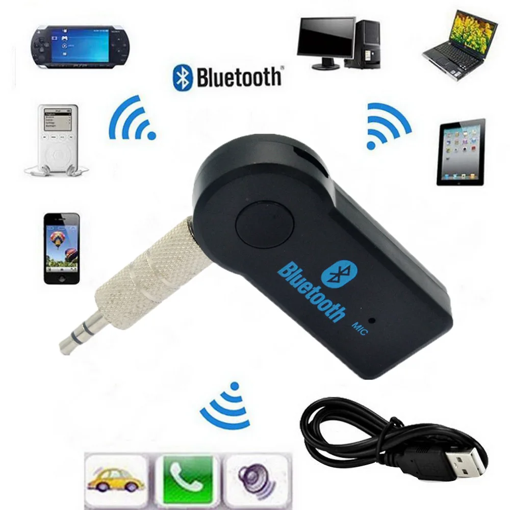 2 in 1 Wireless Bluetooth Music Audio 5.0 Receiver 3.5mm Streaming Auto A2DP Headphone AUX Adapter Connector Mic Handfree Car PC
2 in 1 Wireless Bluetooth Music Audio 5.0 Receiver 3.5mm Streaming Auto A2DP Headphone AUX Adapter Connector Mic Handfree Car PC