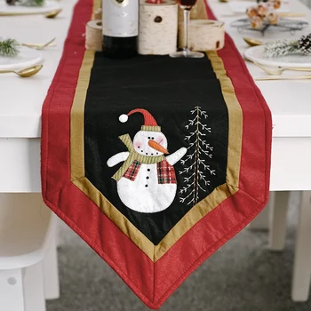 Christmas Snowman Table Runner Merry Christmas Decor for Home Xmas Ornaments New Year'S Decor Navidad
Christmas Snowman Table Runner Merry Christmas Decor for Home Xmas Ornaments New Year'S Decor Navidad