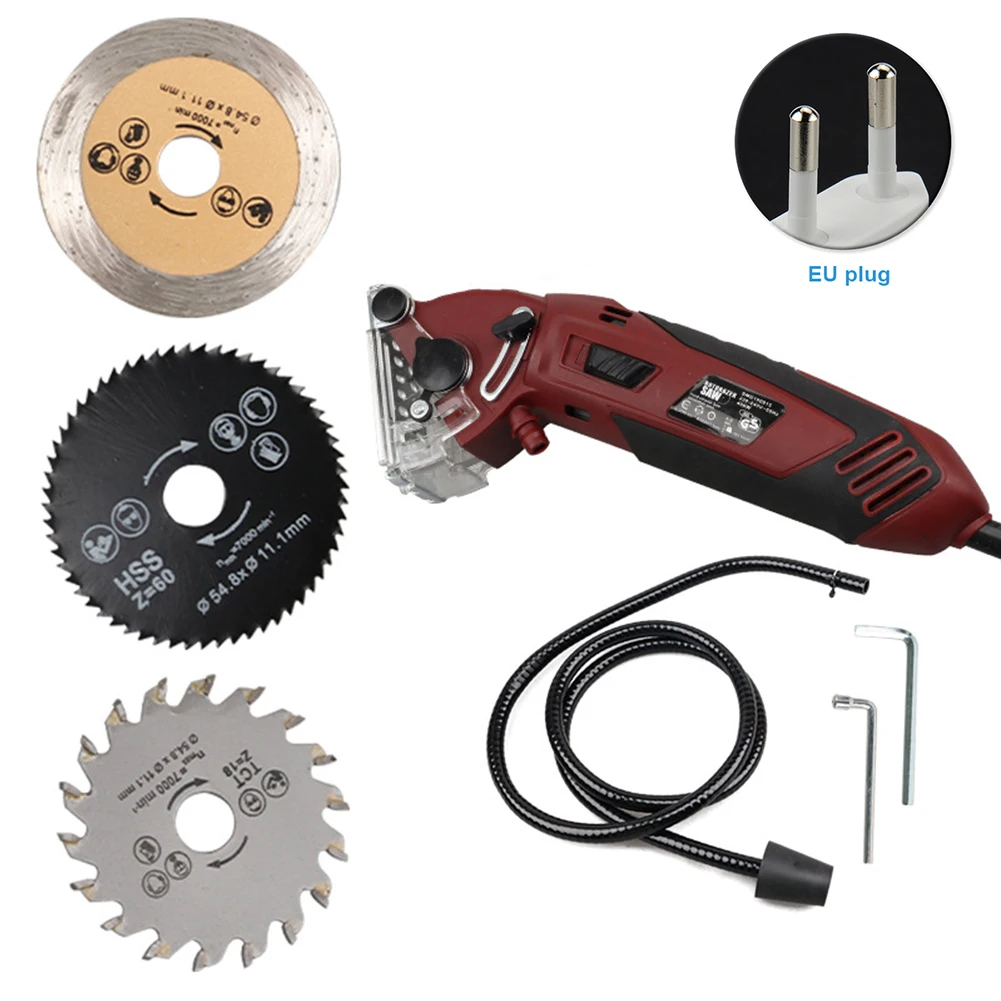 54.8mm Mini Circular Saw Professional Effective Woodworking Strong Tool Multi Function Electric Home Handheld Tile Metal Cutting
54.8mm Mini Circular Saw Professional Effective Woodworking Strong Tool Multi Function Electric Home Handheld Tile Metal Cutting