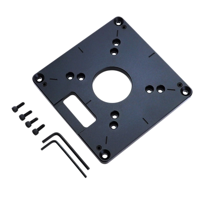NEW-Router Table Insert Plate Universal Trimming Machine Flip Board Mounting Plate for Woodworking Engraving Accessory
NEW-Router Table Insert Plate Universal Trimming Machine Flip Board Mounting Plate for Woodworking Engraving Accessory