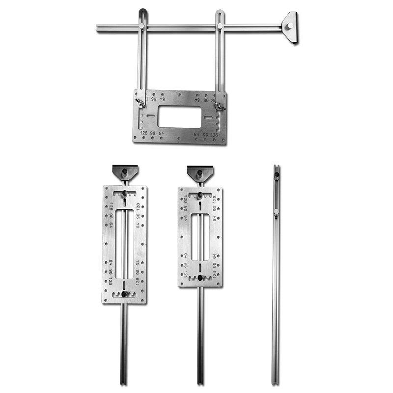 Woodworking Wardrobe Door Handle Punching, Mold, Installation Tools, Stainless Steel Hardware Multi-function Handle Locator
Woodworking Wardrobe Door Handle Punching, Mold, Installation Tools, Stainless Steel Hardware Multi-function Handle Locator