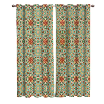 Bohemia Green Flower Round Pattern Bohemia Window Curtains Living Room Outdoor Fabric Drapes Curtain Home Decor
Bohemia Green Flower Round Pattern Bohemia Window Curtains Living Room Outdoor Fabric Drapes Curtain Home Decor