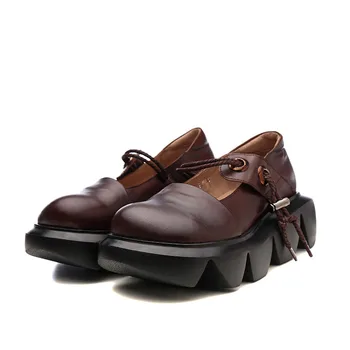 YourSeason 2020 New Spring Autumn Retro Platform Pumps Heels Round Toe Casual Handmade Concise Ladies Genuine Leather Shoes
YourSeason 2020 New Spring Autumn Retro Platform Pumps Heels Round Toe Casual Handmade Concise Ladies Genuine Leather Shoes