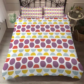 HELENGILI 3D Bedding Set Geometric Circle Print Duvet Cover Set Bedcloth with Pillowcase Bed Set Home Textiles #YC-27
HELENGILI 3D Bedding Set Geometric Circle Print Duvet Cover Set Bedcloth with Pillowcase Bed Set Home Textiles #YC-27