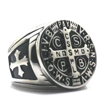 Secret Boy Unique Men's Vintage Ring Round Gold & Silver Color Cross Letter Alloy Male Ring Party Wear Accessories Holiday Gift
Secret Boy Unique Men's Vintage Ring Round Gold & Silver Color Cross Letter Alloy Male Ring Party Wear Accessories Holiday Gift