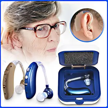 NEW 1PCS USB Rechargeable Wireless bluetooth Hearing Aid Headphones Sound Enhancer Amplifier Digital For The Deaf Elderly
NEW 1PCS USB Rechargeable Wireless bluetooth Hearing Aid Headphones Sound Enhancer Amplifier Digital For The Deaf Elderly