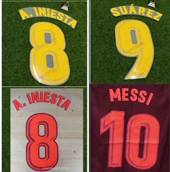 2017-2018 Messi Nameset Suarez Iniesta Nameset Paulinho Sergio O.dembele Player Version Flocking Home And 3rd Away Soccer Patch
2017-2018 Messi Nameset Suarez Iniesta Nameset Paulinho Sergio O.dembele Player Version Flocking Home And 3rd Away Soccer Patch