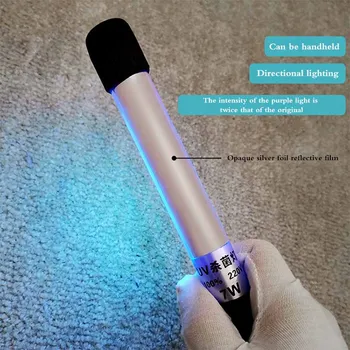Portable UVC Sterilization Stick Disinfection Rod Quartz Germicidal Sterilizer Quartz Light Ozone Generator Disinfection Deodor
Portable UVC Sterilization Stick Disinfection Rod Quartz Germicidal Sterilizer Quartz Light Ozone Generator Disinfection Deodor