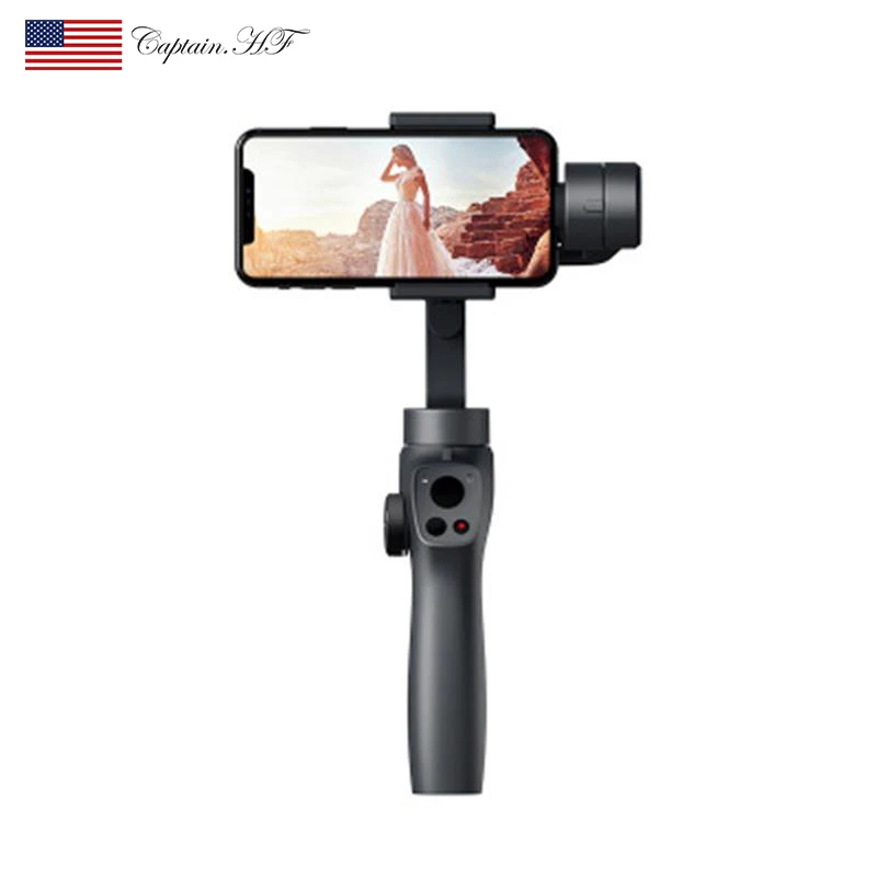 US Captain Motorized 3-Axis Smartphone Handheld Gimbal Stabilizer for Smooth Video Capture 360 Degrees Pan Tilt and Roll
US Captain Motorized 3-Axis Smartphone Handheld Gimbal Stabilizer for Smooth Video Capture 360 Degrees Pan Tilt and Roll