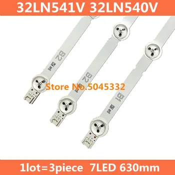 Original New! 2set=6 PCS 7LED B1/B2 630mm LED Backlight Strip for LG 32LN541V 32LN540V 6916L-1437A 6916L-1438A LC320DUE
Original New! 2set=6 PCS 7LED B1/B2 630mm LED Backlight Strip for LG 32LN541V 32LN540V 6916L-1437A 6916L-1438A LC320DUE