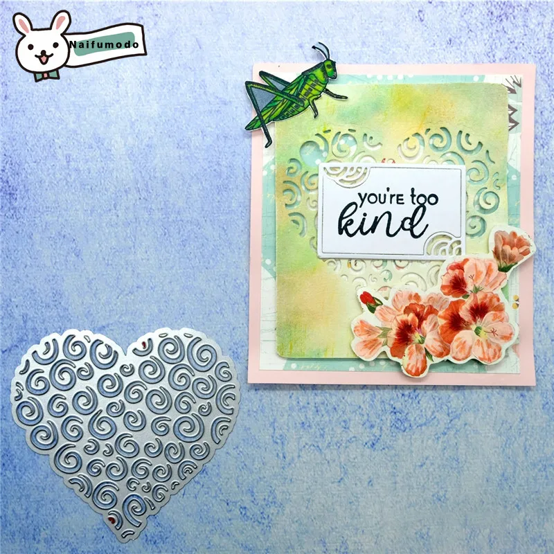 Naifumodo Cutting Dies Metal Dies Heart Die Scrapbooking Album Card Making Embossing Stencil Diecuts Decor
Naifumodo Cutting Dies Metal Dies Heart Die Scrapbooking Album Card Making Embossing Stencil Diecuts Decor