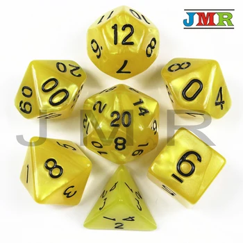 Brand New 7PCS-die Pearlized Dice Set of D4,d6,d8,d10,d%,d12,d20 Gaming Dice,Polyhedral Decider Die RPG for Parties As Toys
Brand New 7PCS-die Pearlized Dice Set of D4,d6,d8,d10,d%,d12,d20 Gaming Dice,Polyhedral Decider Die RPG for Parties As Toys