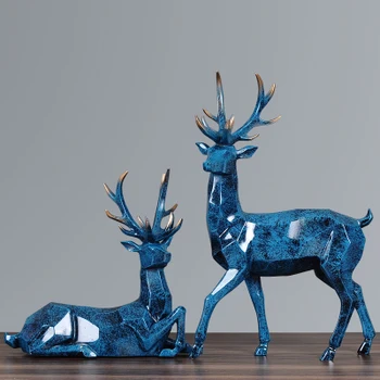 European style vintage luxury room wine cabinet deer ornament Creative wedding gift for home model table office
European style vintage luxury room wine cabinet deer ornament Creative wedding gift for home model table office