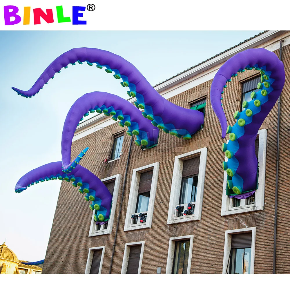 

Elegant super giant inflatable octopus tentacles with affordable price inflatable octopus arm for Halloween decoration