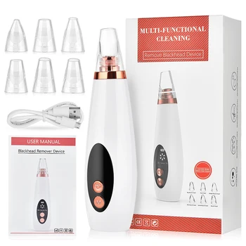 Blackhead Remover Point Noir Acne Pimple Extractor Face Deep Pore Cleaner Vacuum Suction black head remover Blemish Skin Care
Blackhead Remover Point Noir Acne Pimple Extractor Face Deep Pore Cleaner Vacuum Suction black head remover Blemish Skin Care