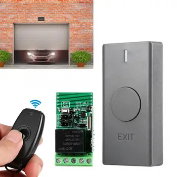 Wireless Door Open Release Exit Button Switch with Controller Smart Access Control System for Home Security
Wireless Door Open Release Exit Button Switch with Controller Smart Access Control System for Home Security