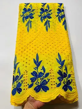 Holes African Lace Fabric Stoned Swiss 100% Cotton Voile Lace In Switzerland 5 Yard Soft For Nigerian Dress Garment
Holes African Lace Fabric Stoned Swiss 100% Cotton Voile Lace In Switzerland 5 Yard Soft For Nigerian Dress Garment