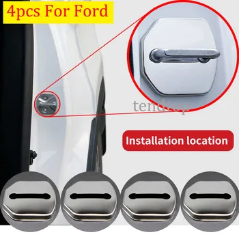 Stainless Steel Car Door Lock Protective Cover Buckle For Ford ST Racing Focus 3 MK3 For RS Kuga car accessories Car-Styling
Stainless Steel Car Door Lock Protective Cover Buckle For Ford ST Racing Focus 3 MK3 For RS Kuga car accessories Car-Styling