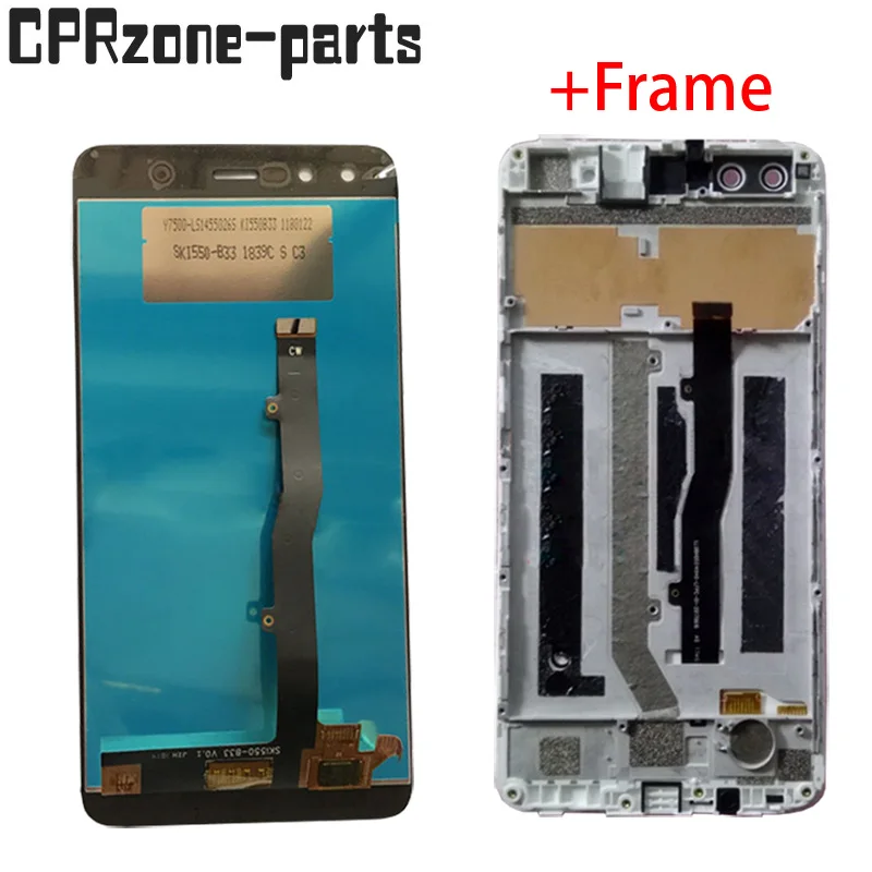 5.5" Black / White lcd with Frame For ZTE Blade A3 A0616 LCD display with touch screen digitizer assembly free shipping
5.5" Black / White lcd with Frame For ZTE Blade A3 A0616 LCD display with touch screen digitizer assembly free shipping