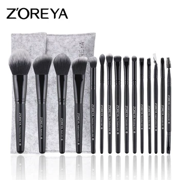 ZOREYA Makeup Brushes 4/8/12/15/16/18pcs Professional Makeup Brush Set Many Different Model As Essential Cosmetics Tool