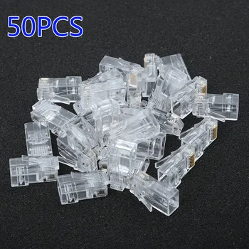 50Pcs CAT6 Plug EZ RJ45 Network Cable Modular Pass Through Connector Plugs 8P8C Good elasticity of the clip
50Pcs CAT6 Plug EZ RJ45 Network Cable Modular Pass Through Connector Plugs 8P8C Good elasticity of the clip