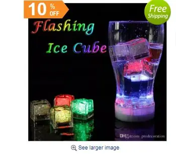 LED Ice Cube Multi Color Changing Flash Night Lights Liquid Sensor Water Submersible For Christmas Wedding Club Party Decoration
LED Ice Cube Multi Color Changing Flash Night Lights Liquid Sensor Water Submersible For Christmas Wedding Club Party Decoration