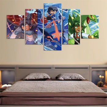 Anime Pokémon 5 Pieces Canvas Paintings Oil Modular Decoration Hd Picture Poster Wall Decor Home Printed
Anime Pokémon 5 Pieces Canvas Paintings Oil Modular Decoration Hd Picture Poster Wall Decor Home Printed