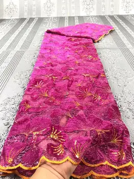 rench velvet brown lace fabric 2020 high quality embroidered with beads african sequins laces nigerian fabrics 5 yards/pcs
rench velvet brown lace fabric 2020 high quality embroidered with beads african sequins laces nigerian fabrics 5 yards/pcs