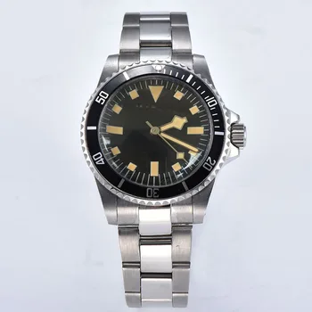 Men's automatic watch 40mm steel shell aluminum luminous frame Bracelet silk bracelet
Men's automatic watch 40mm steel shell aluminum luminous frame Bracelet silk bracelet
