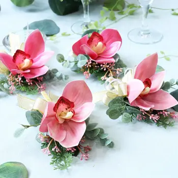 Men Women Wedding Party Boutonniere Wrist Corsage Romantic Artificial Flower Faux Pearl Beading Ribbon Bow Prom Home Decoration
Men Women Wedding Party Boutonniere Wrist Corsage Romantic Artificial Flower Faux Pearl Beading Ribbon Bow Prom Home Decoration