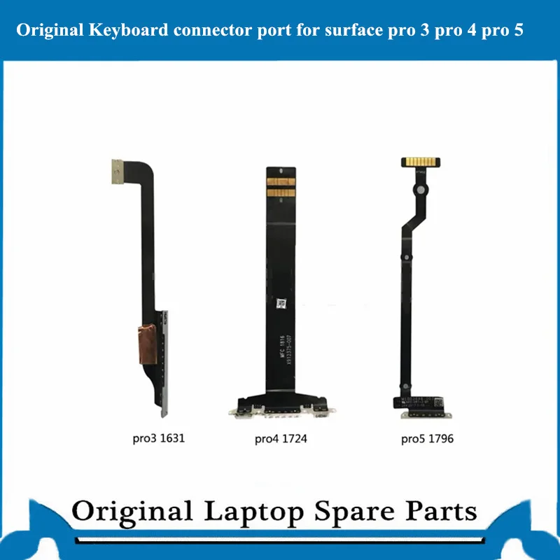 Original 1742 1631 Keyboard Connector for Surface Pro 3 Pro 4 Pro 5 Keyboard Connector Port Flex cable X893740-001
Original 1742 1631 Keyboard Connector for Surface Pro 3 Pro 4 Pro 5 Keyboard Connector Port Flex cable X893740-001