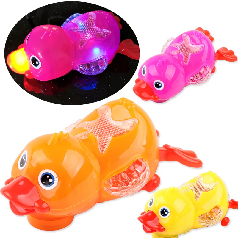 New Style Electric Toy Car Children Light And Sound Universal Duck Model Flash Electric Duck Stall Hot Selling
New Style Electric Toy Car Children Light And Sound Universal Duck Model Flash Electric Duck Stall Hot Selling