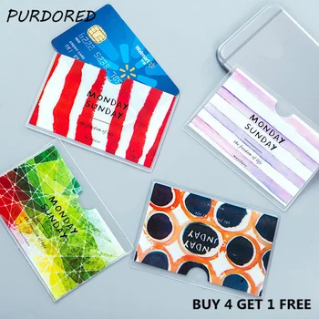 PURDORED 1pc Cartoon Card Cover Clear Pvc Colorful Card Holders Fish Pattern Students School Cards Case Bus Protection Cover
PURDORED 1pc Cartoon Card Cover Clear Pvc Colorful Card Holders Fish Pattern Students School Cards Case Bus Protection Cover