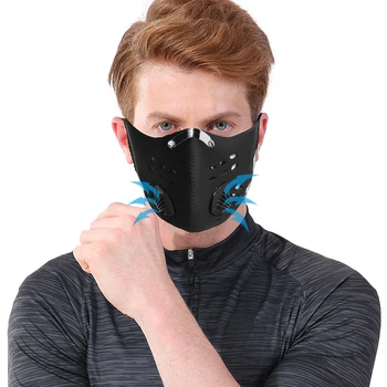 Sport Face Mask With Filter Activated Carbon PM 2.5 Anti-Pollution Running Training Facemask MTB Road Bike Cycling Mask D30
Sport Face Mask With Filter Activated Carbon PM 2.5 Anti-Pollution Running Training Facemask MTB Road Bike Cycling Mask D30