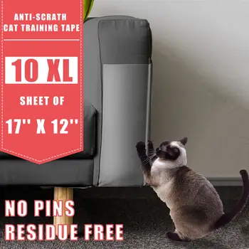 10pc Cat Scratching Tape Deterrent Anti Scratch Durable Sticker Clear Carpet Sofa Protection Furniture Pet Sticker Hot Sale
10pc Cat Scratching Tape Deterrent Anti Scratch Durable Sticker Clear Carpet Sofa Protection Furniture Pet Sticker Hot Sale