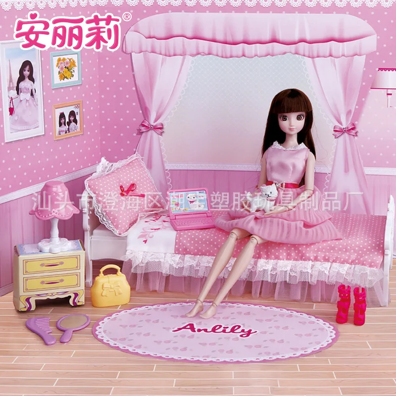 Amway Li Dreamy Bedroom Barbie Doll Bed GIRL'S Princess Toy Gift Box 66022 
Amway Li Dreamy Bedroom Barbie Doll Bed GIRL'S Princess Toy Gift Box 66022
