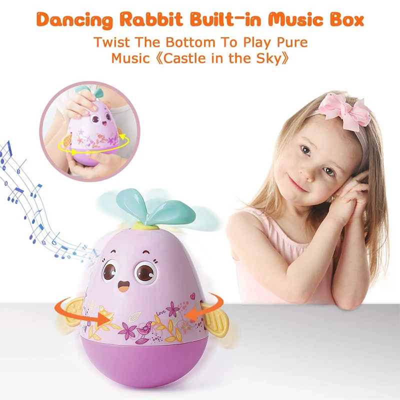 HOLA 3133 2 In 1 Roly-Poly Tumbler Toy for Baby 6-12 months Nodding Tumbler Toy Built-in Music Box And Bell for Toddlers Infant
HOLA 3133 2 In 1 Roly-Poly Tumbler Toy for Baby 6-12 months Nodding Tumbler Toy Built-in Music Box And Bell for Toddlers Infant
