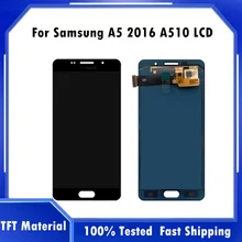 Ensemble écran tactile LCD, 5.2 pouces, luminosité réglable, pour Samsung Galaxy A5 2016 A510 A510M A510FD A5100 A510Y=