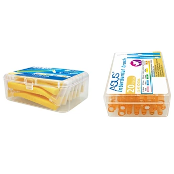 40x ASUS Push-Pull Inter Brush Tooth Pick Tooth Orthodontic Toothpick Toothbrush Yellow & Orange
40x ASUS Push-Pull Inter Brush Tooth Pick Tooth Orthodontic Toothpick Toothbrush Yellow & Orange